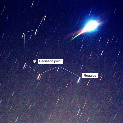 Fireball of Leonids