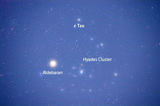εTau of the Taurus Constellation