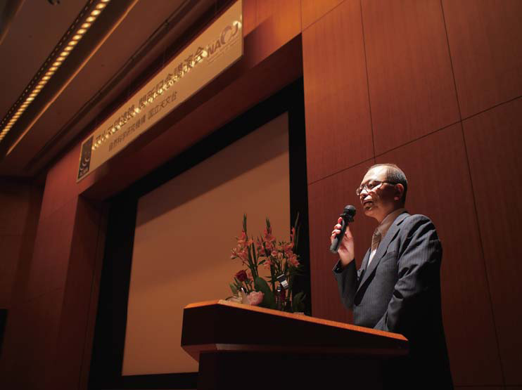 講演台 表彰台 司会台(濃色)