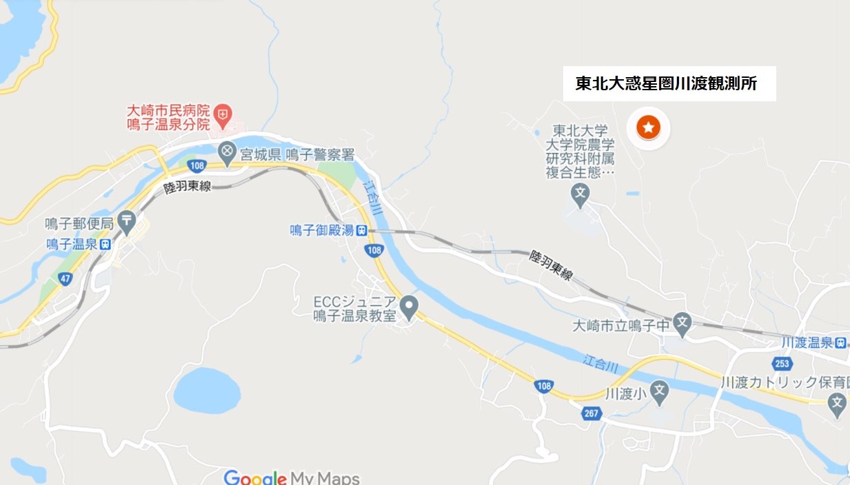 川渡地図