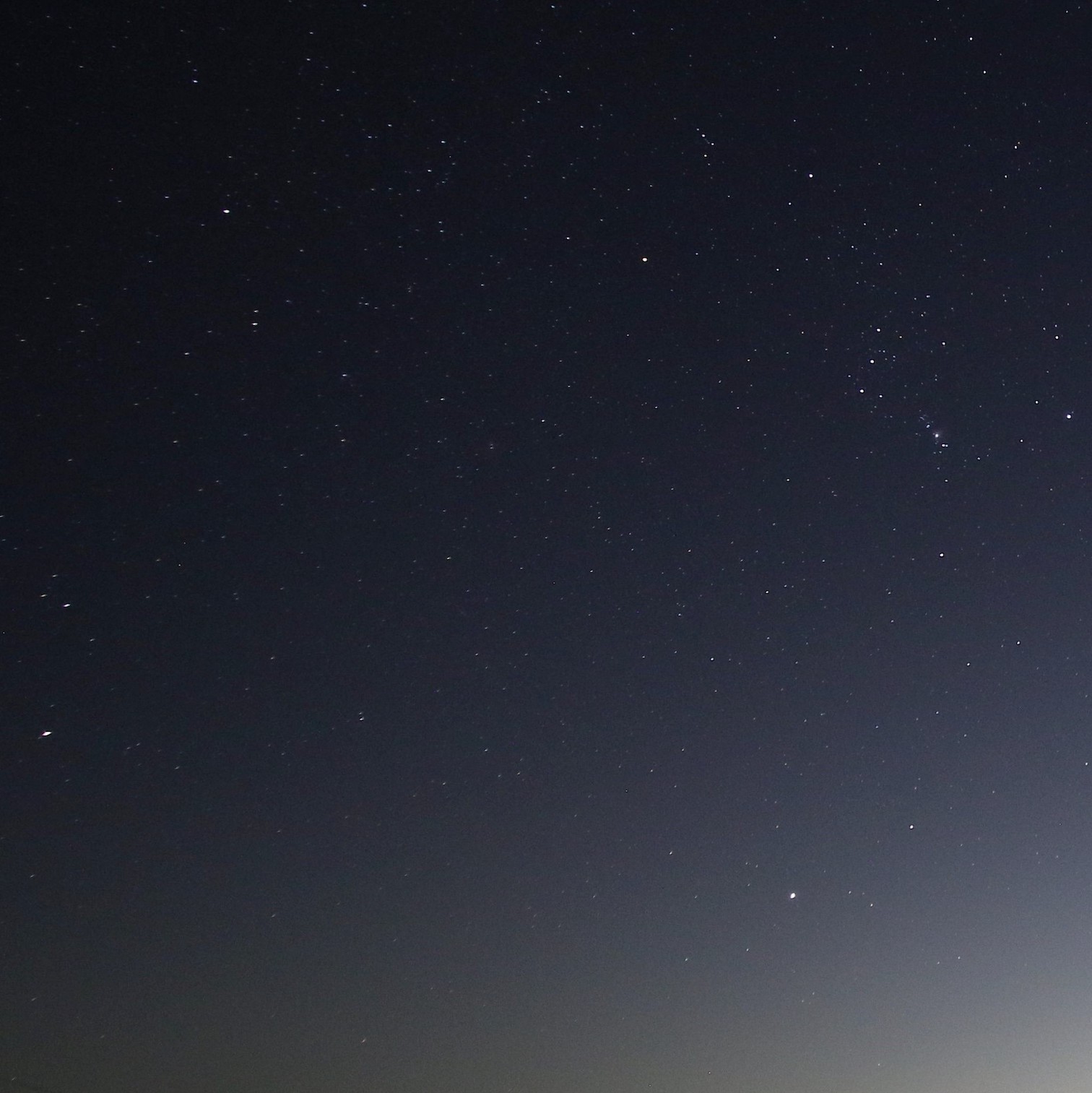 赤城の夜空