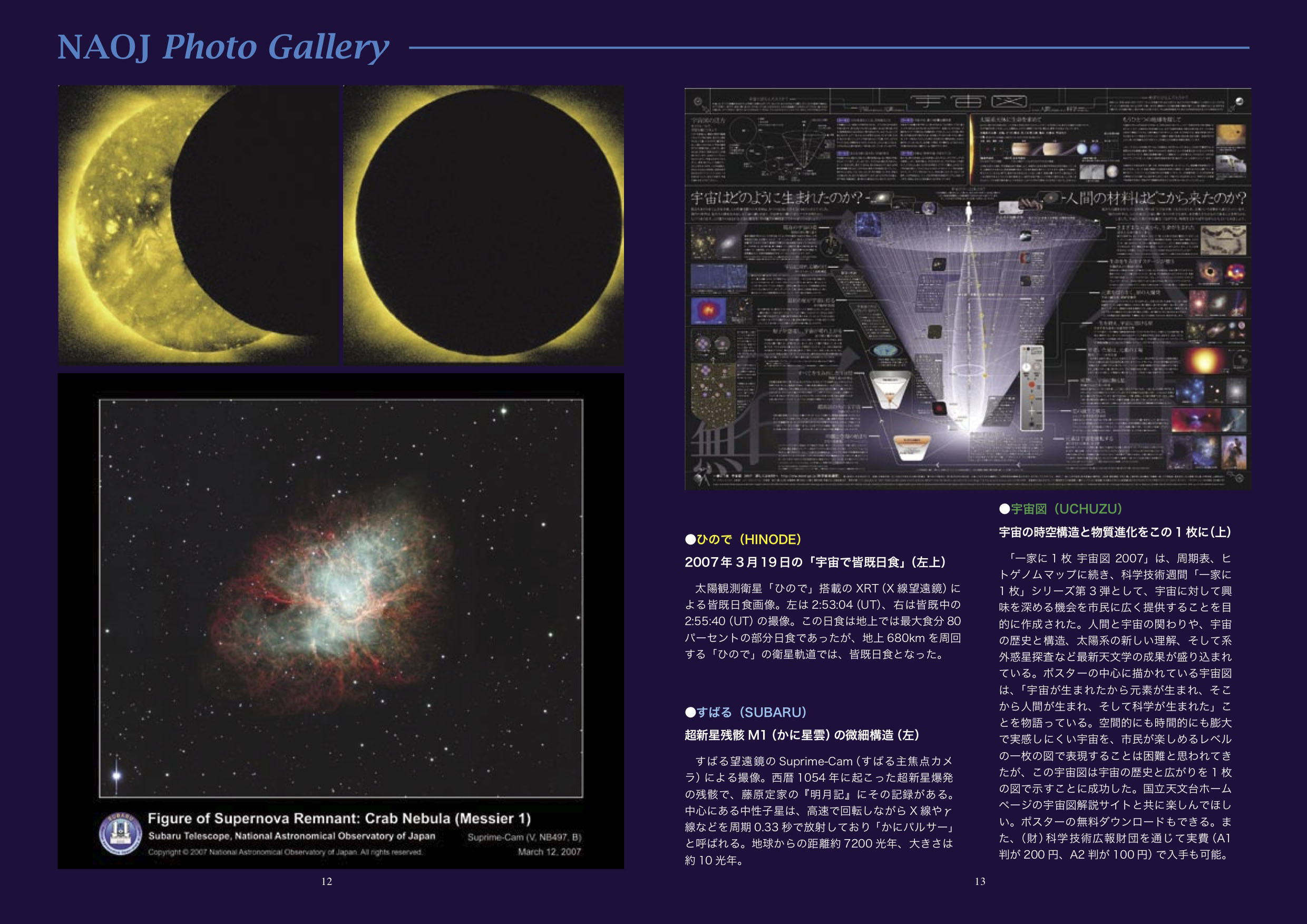 天理さま　専用ページ 国立天文台ニュース2007年05月号（No.166）